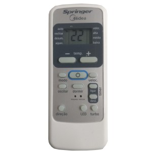 Controle Remoto Ar Springer Midea R041 Original