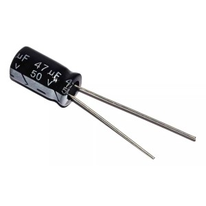 kit 100 Capacitor Eletrolítico 47UF 50V 85°C 6*11mm