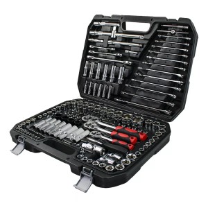 Kit Ferramenta Jogo Soquete Chave Combinada Catraca 151 Pcs